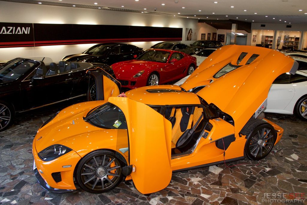 The 2008 Koenigsegg CCX. The 2008 Koenigsegg CCX.